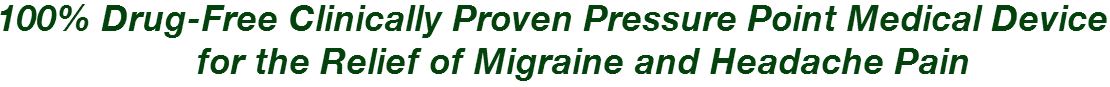 migraine and headaches pain relief